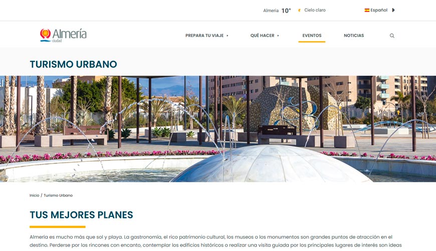 web turismo almeria